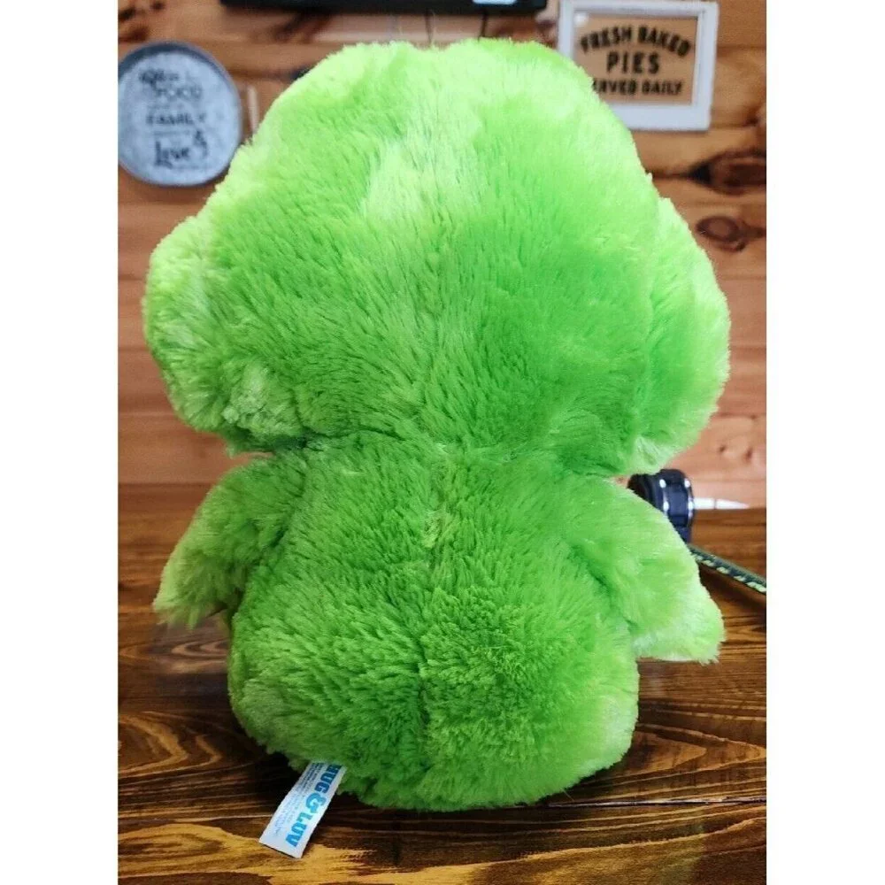 Hug & Luv Plush Frog with bow ribbon 18in soft very huggable